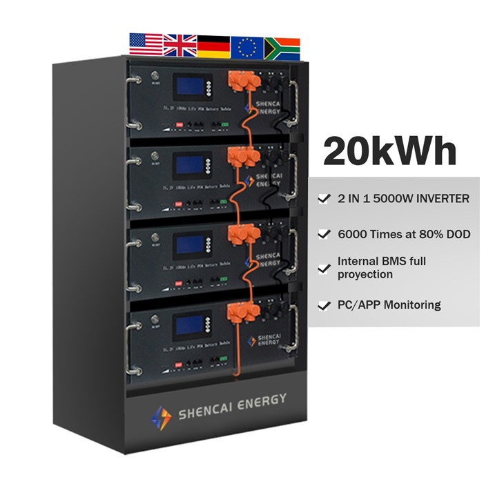 Rackmontert lagringsbatteri